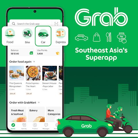 ‼️ Важное приложение для жизни в Малайзии — Grab